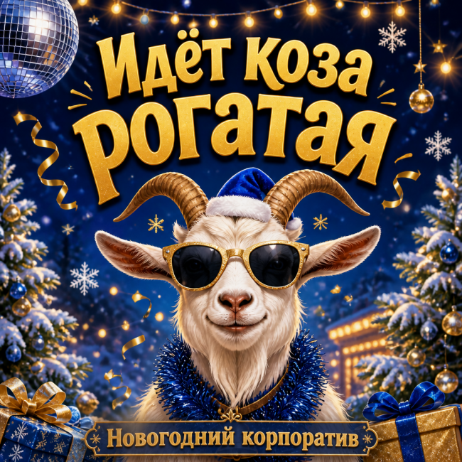 Сценарий новогоднего корпоратива 2027 год козы «идёт коза рогатая» / Смешной и прикольный корпоратив на новый год 2027 с коллегами